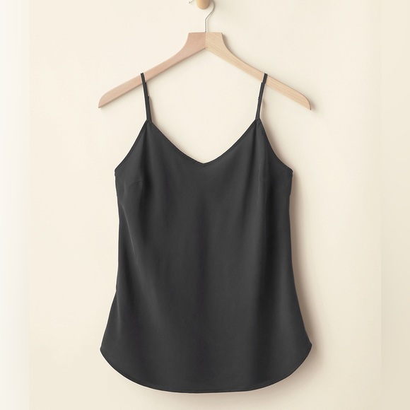 Hill Intimates & Sleepwear Hill Washable Silk Vneck